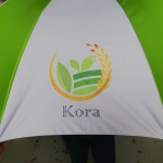 ผลงาน ร่ม Kora ร่มสกรีนโลโก้